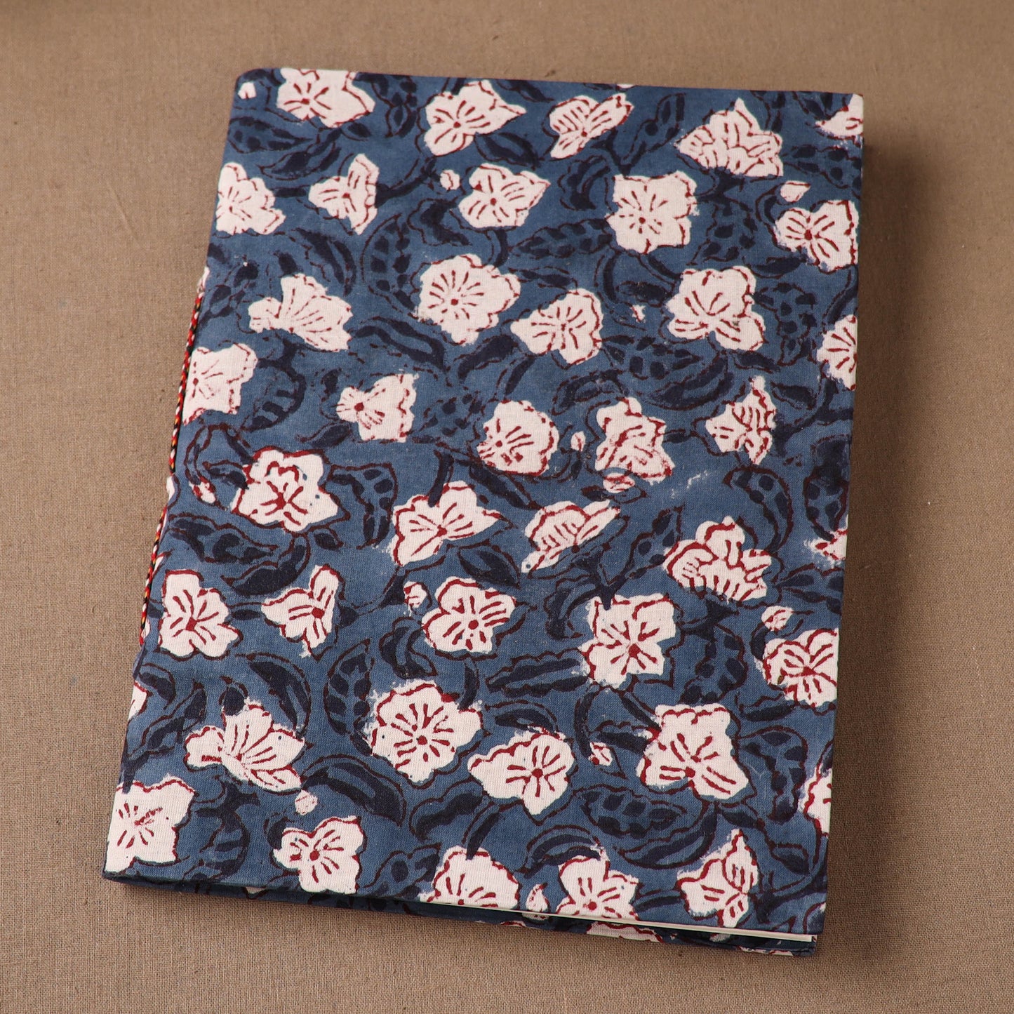 Handmade Paper Notebook in Floral Cover (9 x 7 in) 146