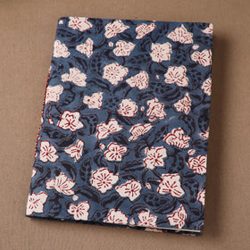 Handmade Paper Notebook in Floral Cover (9 x 7 in) 146