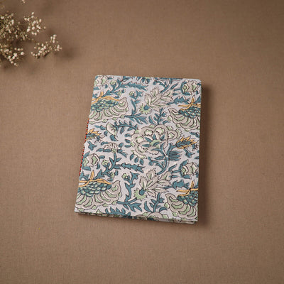 Handmade Paper Notebook in Floral Cover (9 x 7 in) 147