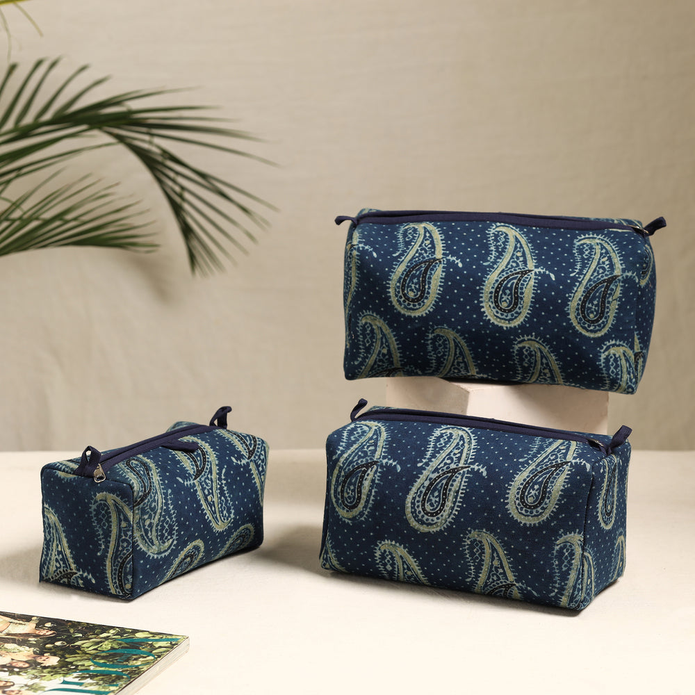 Cotton Toiletry Bag Set