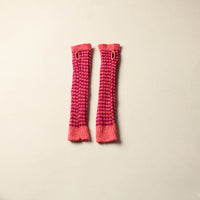 Pink - Kumaun Hand Knitted Woolen Hand Warmer 115