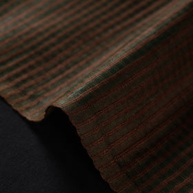 Buy Vidarbha Tussar Silk Checks Handloom Fabric Fabric Online l iTokri.com