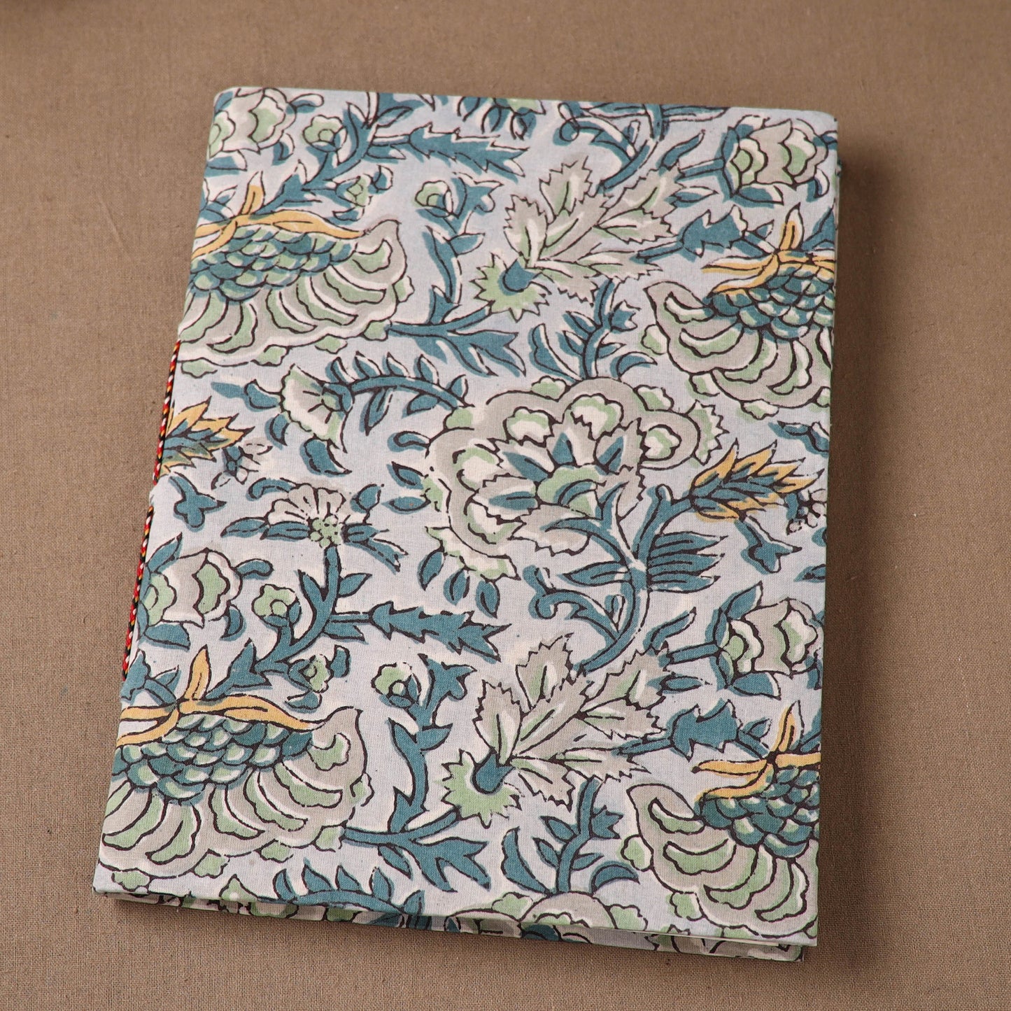 Handmade Paper Notebook in Floral Cover (9 x 7 in) 147