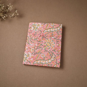 Handmade Paper Notebook in Floral Cover (9 x 7 in) 148