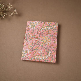 Handmade Paper Notebook in Floral Cover (9 x 7 in) 148