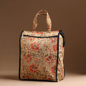 Beige Handcrafted Cotton Shopping Bag 12