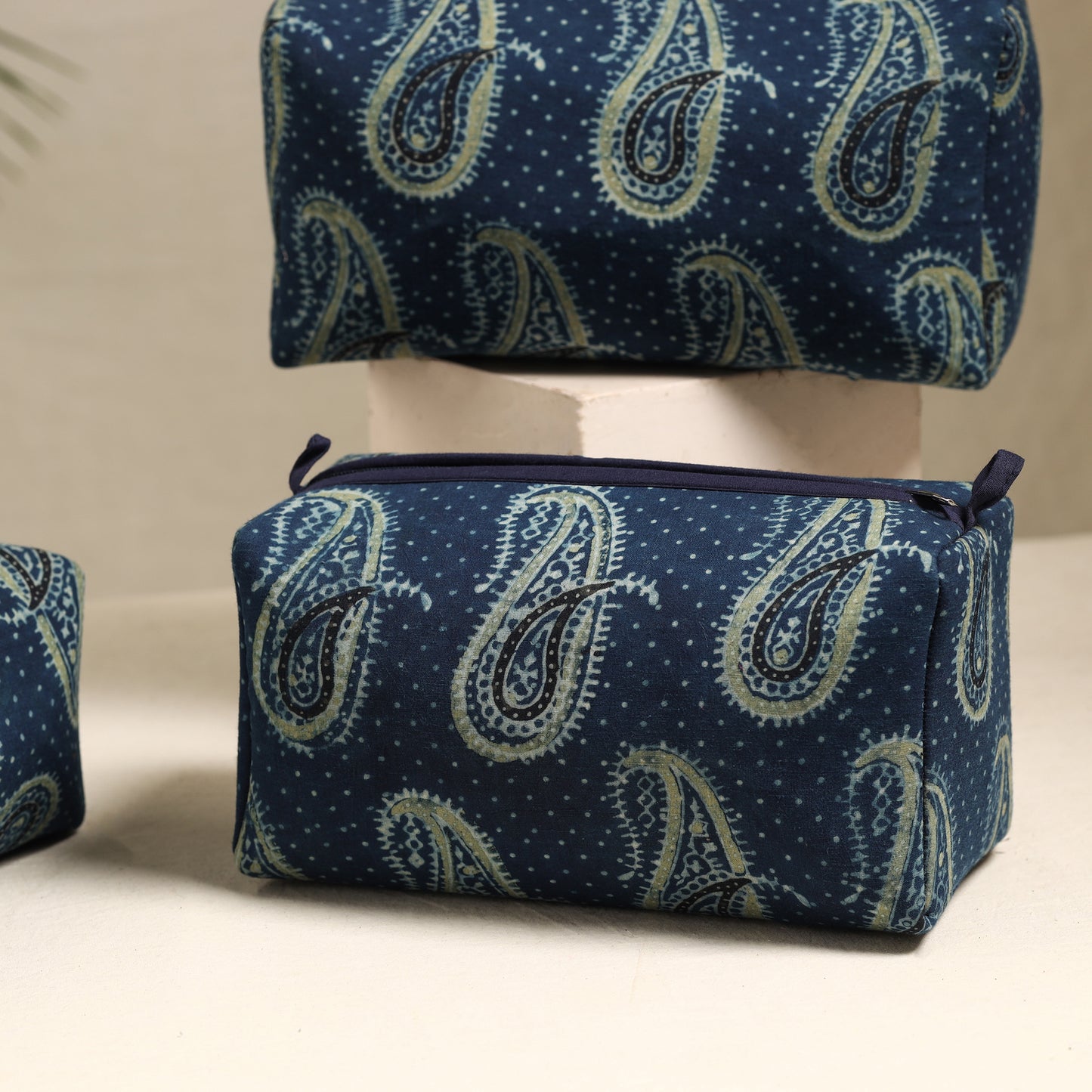 Cotton Toiletry Bag Set