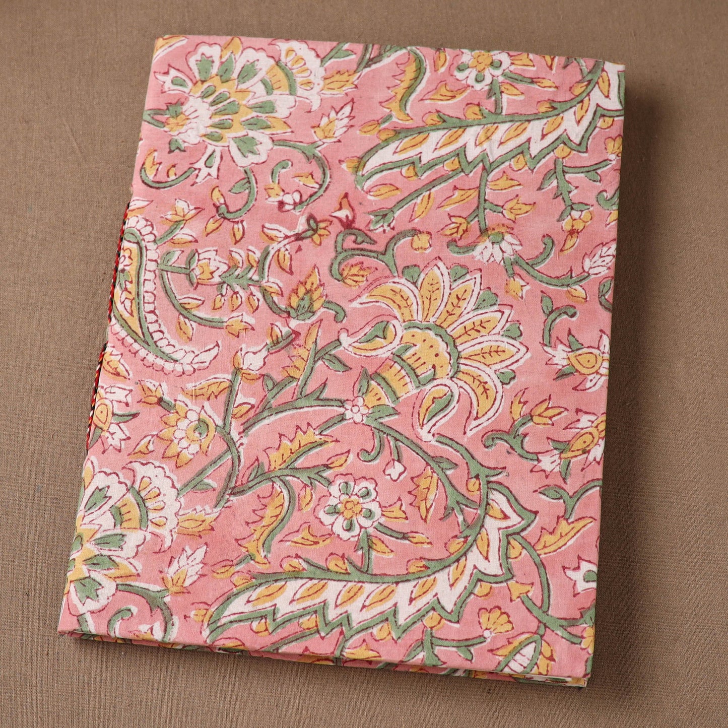 Handmade Paper Notebook in Floral Cover (9 x 7 in) 148