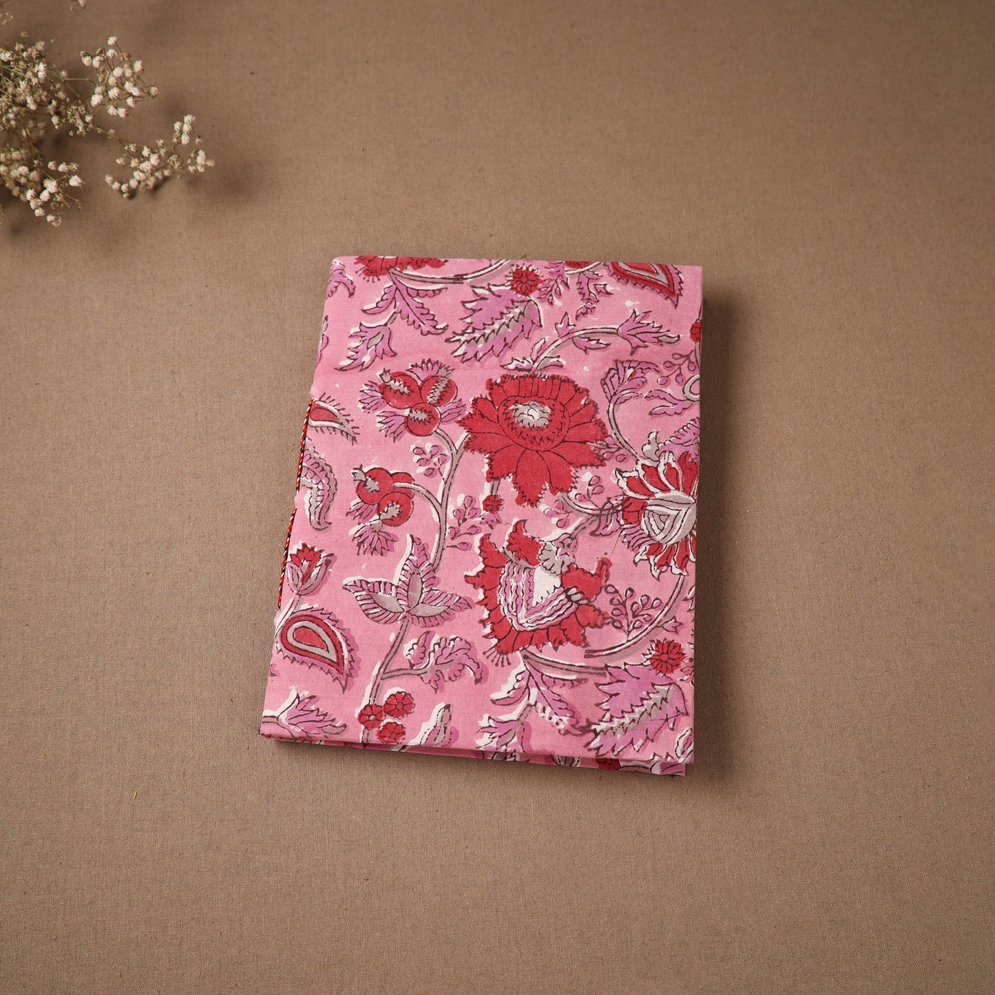 Handmade Paper Notebook in Floral Cover (9 x 7 in) 149