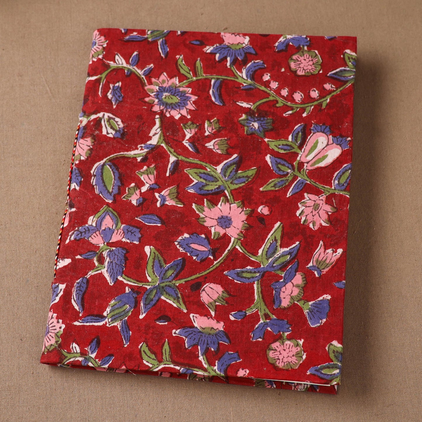 Handmade Paper Notebook in Floral Cover (9 x 7 in) 151