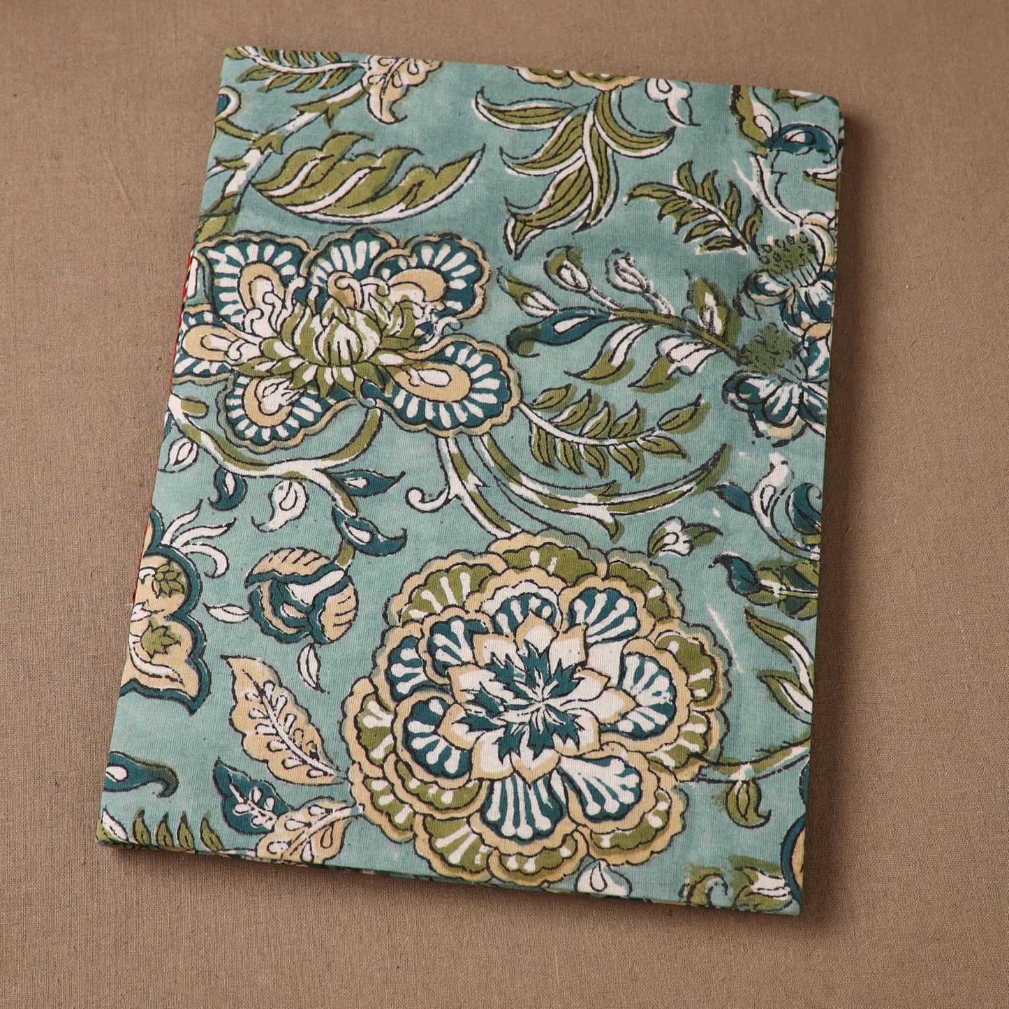 Handmade Paper Notebook in Floral Cover (9 x 7 in) 152