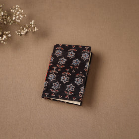 Handmade Paper Notebook in Ajrakh Cover (5 x 3.5 in) 02
