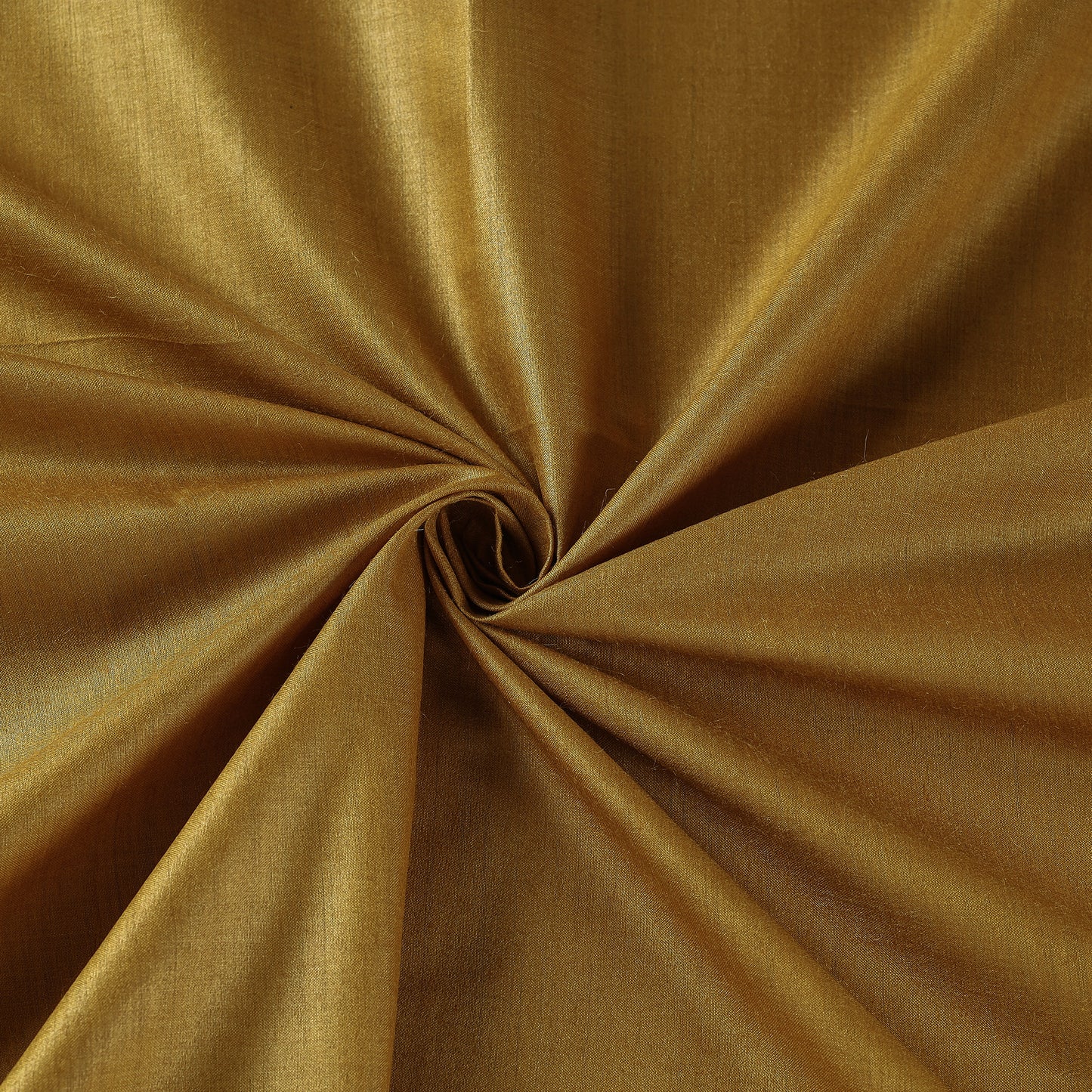 Yellow - Vidarbha Tussar Muga Silk Handloom Fabric