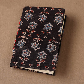 Handmade Paper Notebook in Ajrakh Cover (5 x 3.5 in) 02