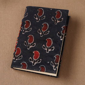 Handmade Paper Notebook in Ajrakh Cover (5 x 3.5 in) 05