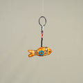 Yellow Traditional Handmade Fish Doll Keychain