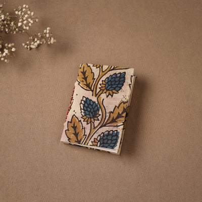 Handmade Paper Notebook in Ajrakh Cover (5 x 3.5 in) 08