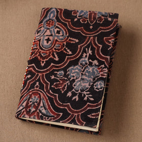 Handmade Paper Notebook in Ajrakh Cover (5 x 3.5 in) 09