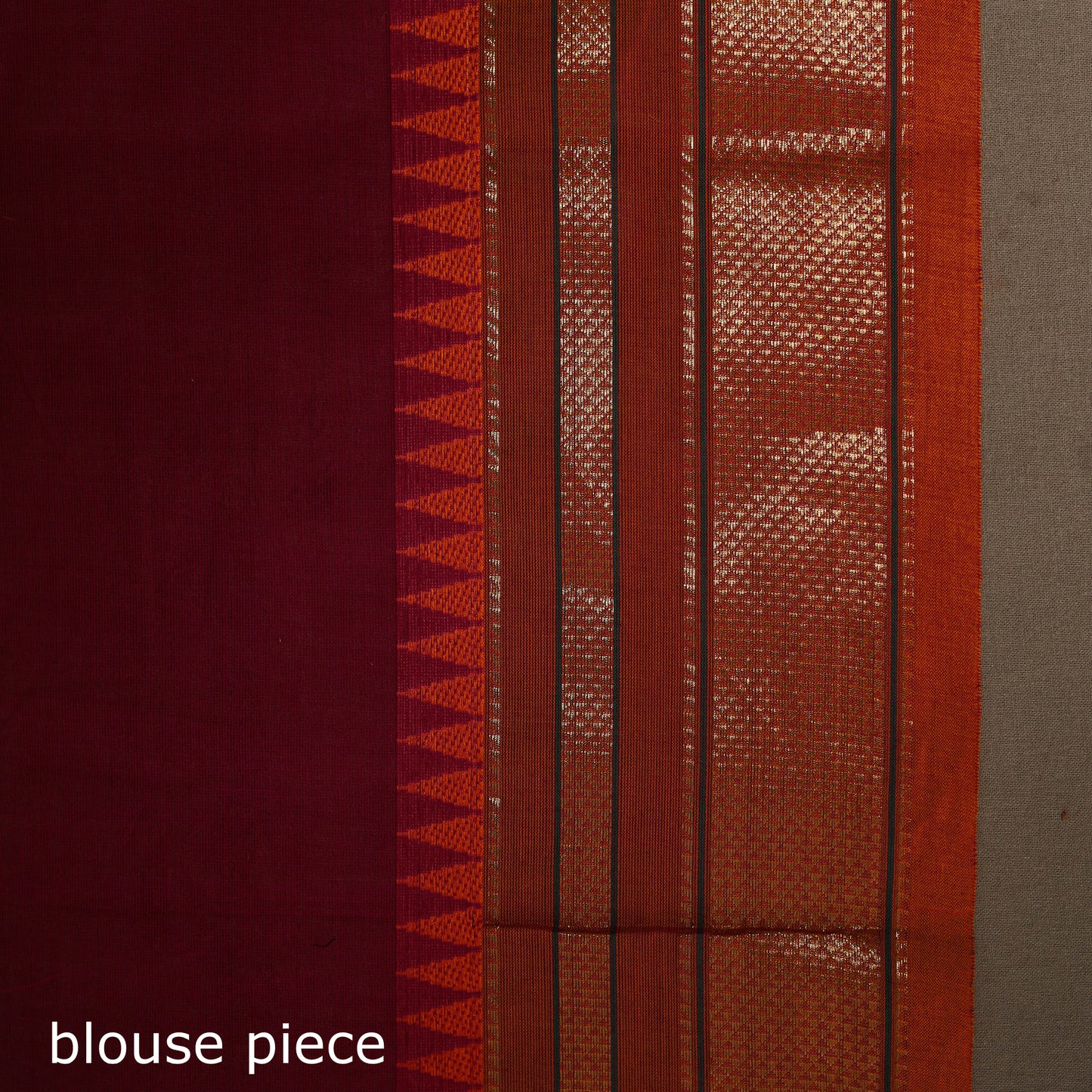 Pink - kandangi chettinad cotton saree with border 117