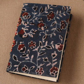 Handmade Paper Notebook in Ajrakh Cover (5 x 3.5 in) 10