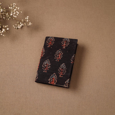 Handmade Paper Notebook in Ajrakh Cover (5 x 3.5 in) 16