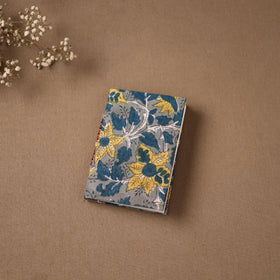 Handmade Paper Notebook in Floral Cover (5 x 3.5 in) 86