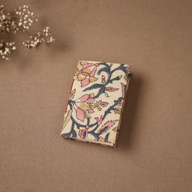 Handmade Paper Notebook in Floral Cover (5 x 3.5 in) 87