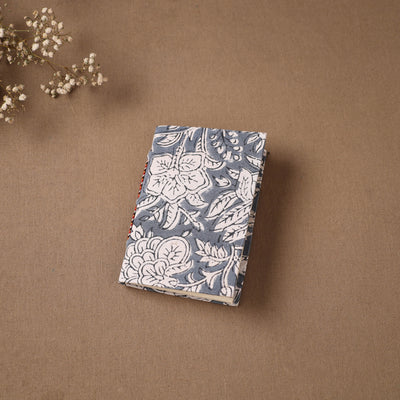 Handmade Paper Notebook in Floral Cover (5 x 3.5 in) 88