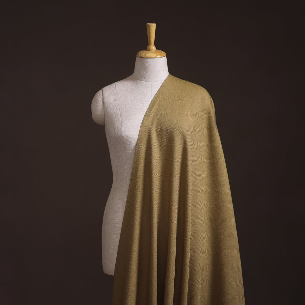 Kumaun Handwoven Pure Merino Woolen Fabric 12