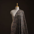 Multicolor - Ajrakh Hand Block Print Natural Dyed Modal Silk Fabric 47