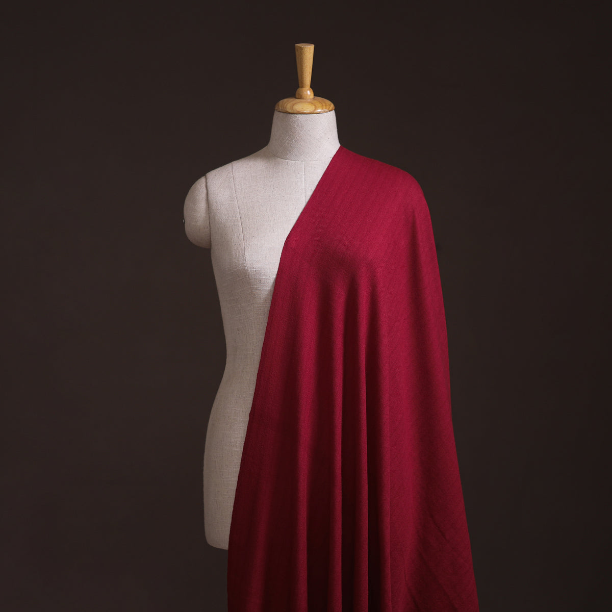 Kumaun Handwoven Pure Merino Woolen Fabric 10
