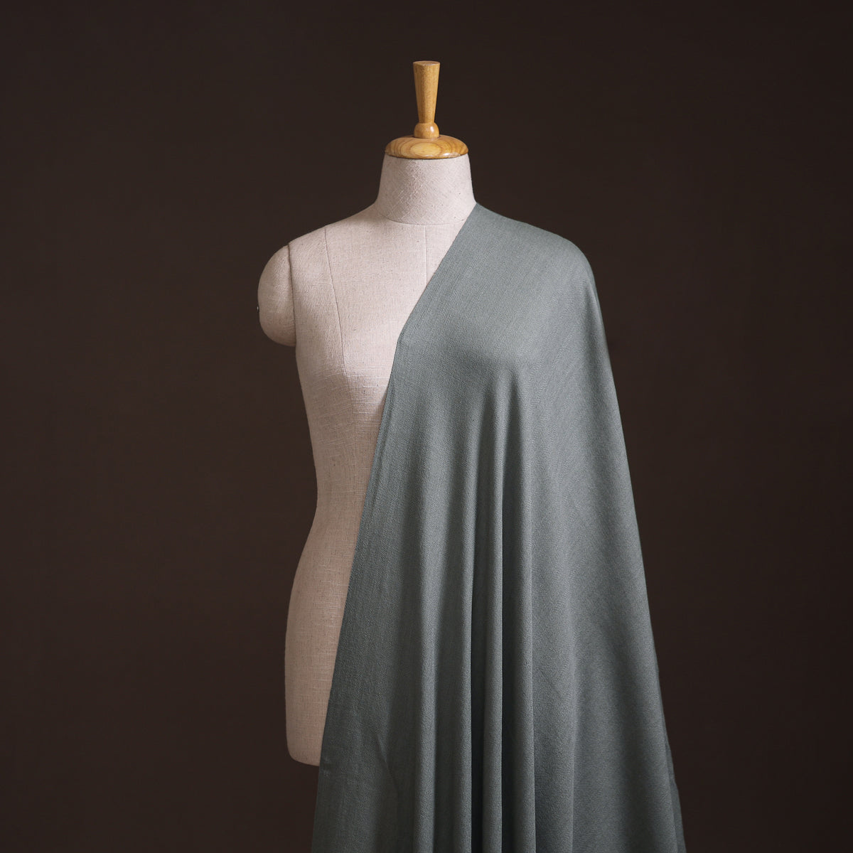 Kumaun Handwoven Pure Merino Woolen Fabric 09
