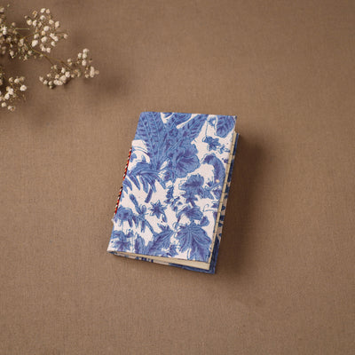 Handmade Paper Notebook in Floral Cover (5 x 3.5 in) 92
