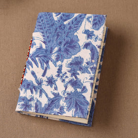 Handmade Paper Notebook in Floral Cover (5 x 3.5 in) 92