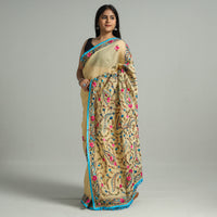 Phulkari Embroidery Saree