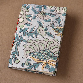 Handmade Paper Notebook in Floral Cover (5 x 3.5 in) 95