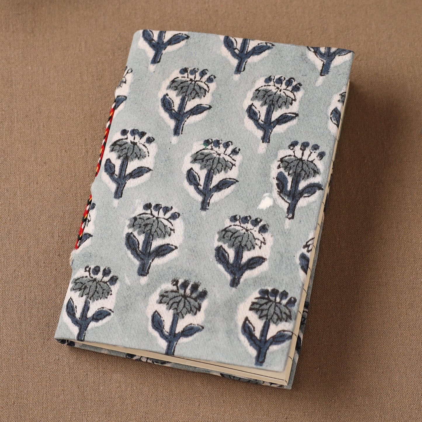 Handmade Paper Notebook in Floral Cover (5 x 3.5 in) 97
