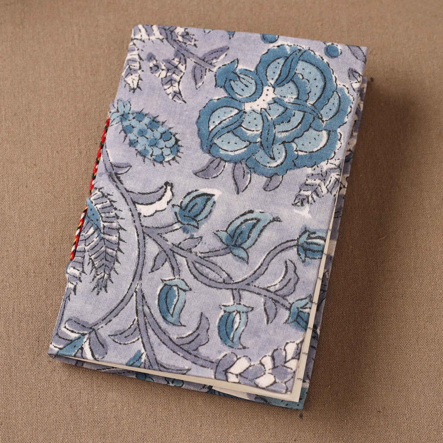 Handmade Paper Notebook in Floral Cover (5 x 3.5 in) 99