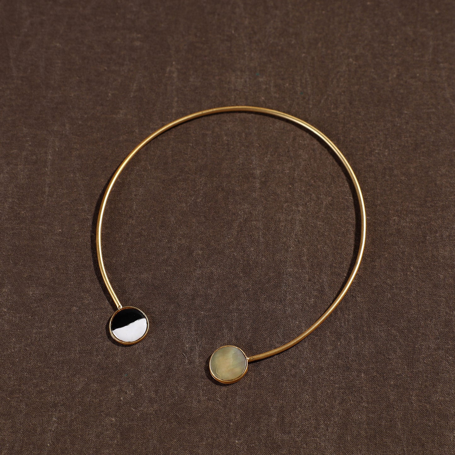 meenakari hasli necklace