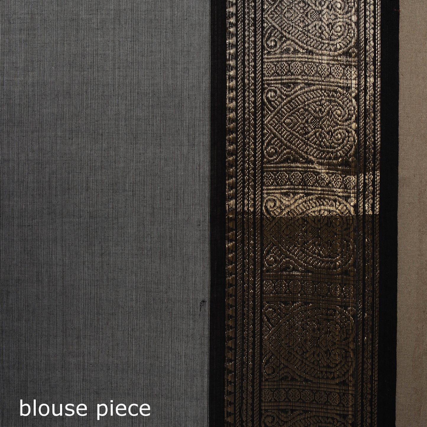 Grey - kandangi buti chettinad cotton saree with border 06