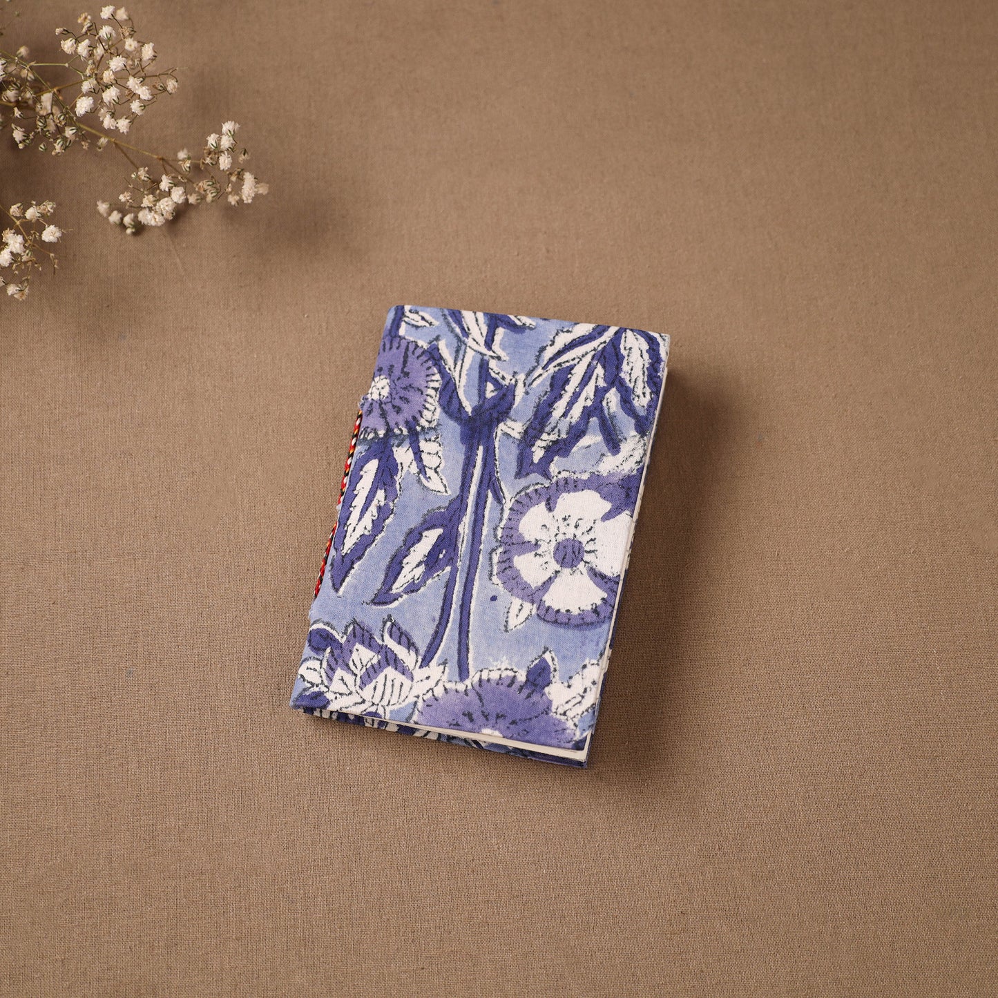 Handmade Paper Notebook in Floral Cover (5 x 3.5 in) 103