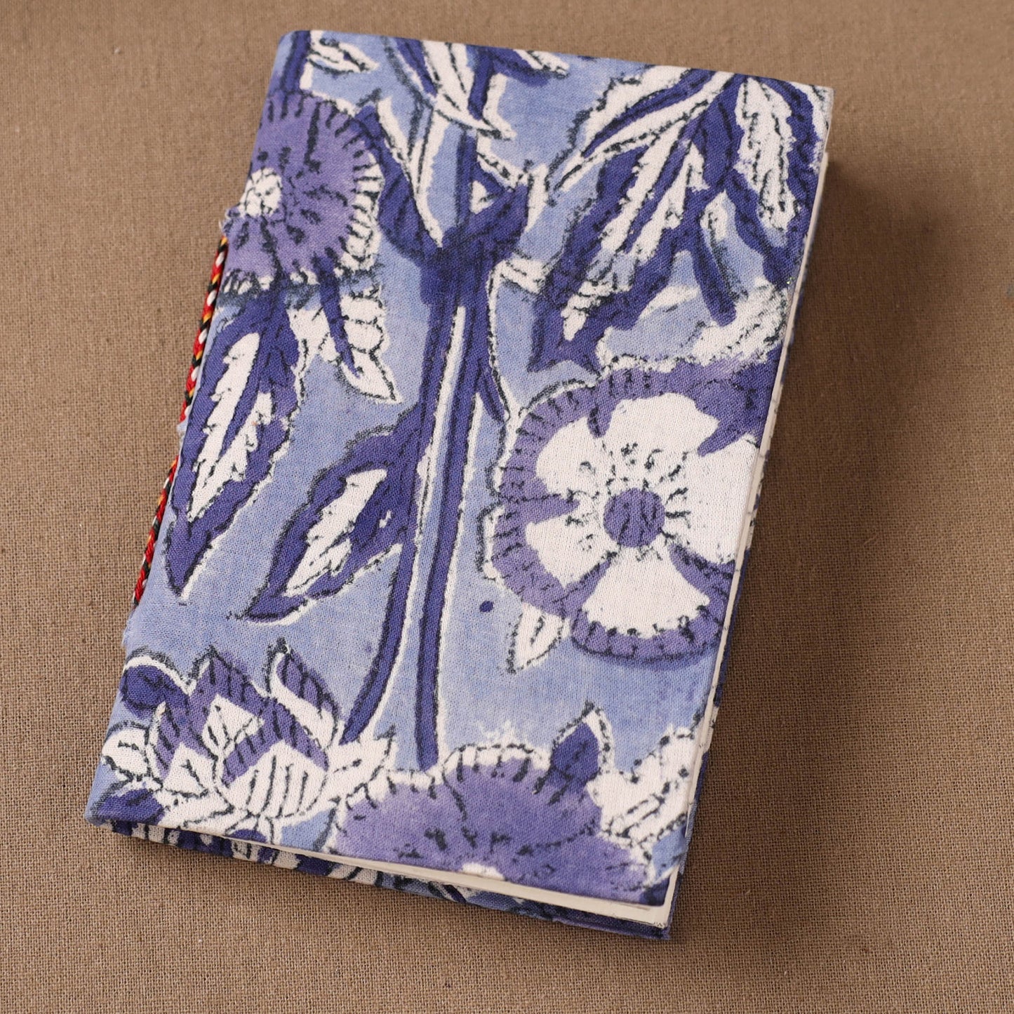 Handmade Paper Notebook in Floral Cover (5 x 3.5 in) 103