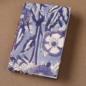 Handmade Paper Notebook in Floral Cover (5 x 3.5 in) 103