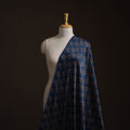 Ajrakh Hand Block Print Natural Dyed Modal Silk Fabric 66