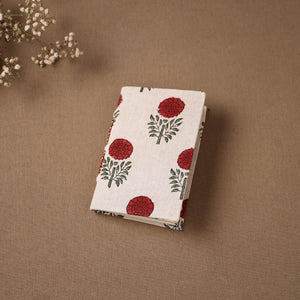 Handmade Paper Notebook in Floral Cover (5 x 3.5 in) 106