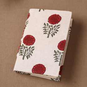 Handmade Paper Notebook in Floral Cover (5 x 3.5 in) 106