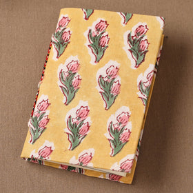 Handmade Paper Notebook in Floral Cover (5 x 3.5 in) 108