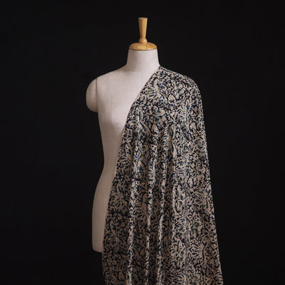 Pedana Hand Block Kalamkari Print Natural Dyed Cotton Fabric 03