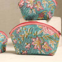 Cotton Toiletry Bag Set