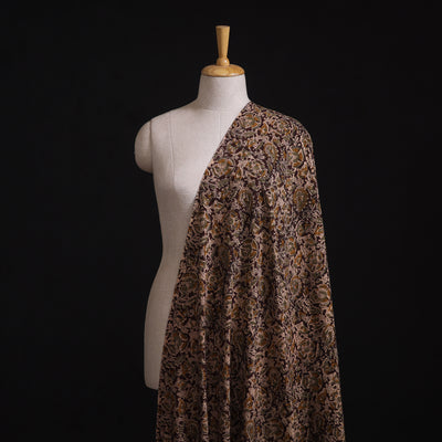 Pedana Hand Block Kalamkari Print Natural Dyed Cotton Fabric 06
